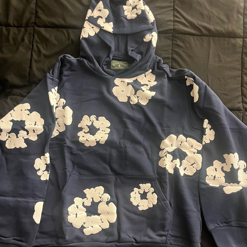 Men's Blue Floral Performance Jacket 100% authentic